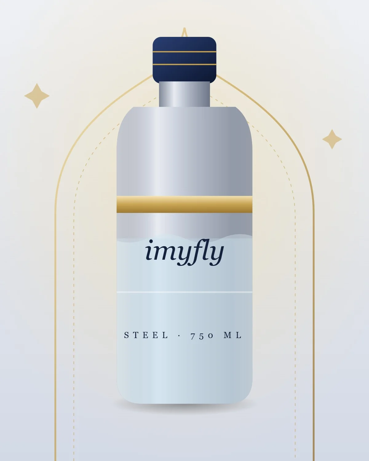 imyfly Insulated Bottle 1 L